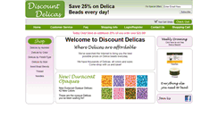 Desktop Screenshot of discountdelicas.com